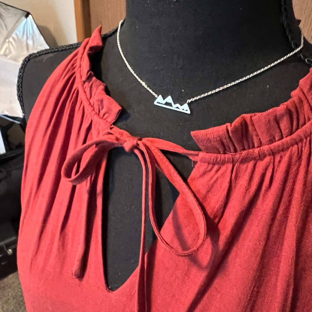 Womens long boho style dress - Picture 5 of 8